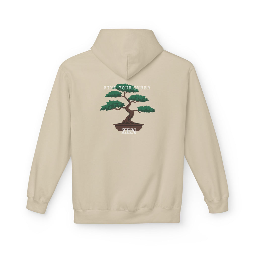 Zen Garden Fleece Hoodie | Unisex Comfort