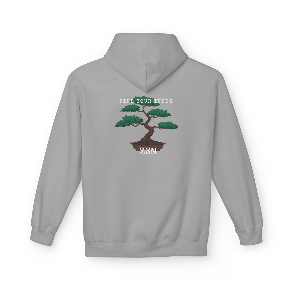 Zen Garden Fleece Hoodie | Unisex Comfort