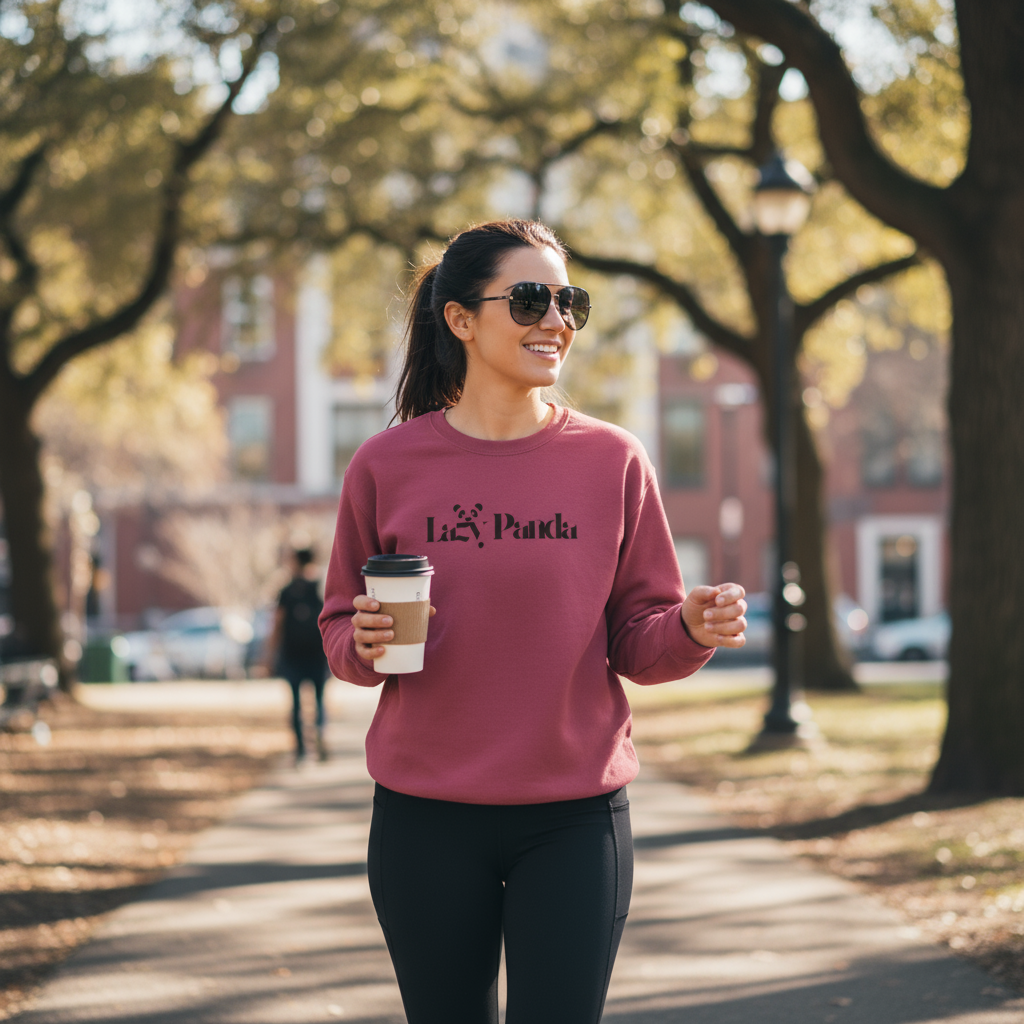 Cozy Crewneck Sweatshirt - Super Comfy Everyday Wear