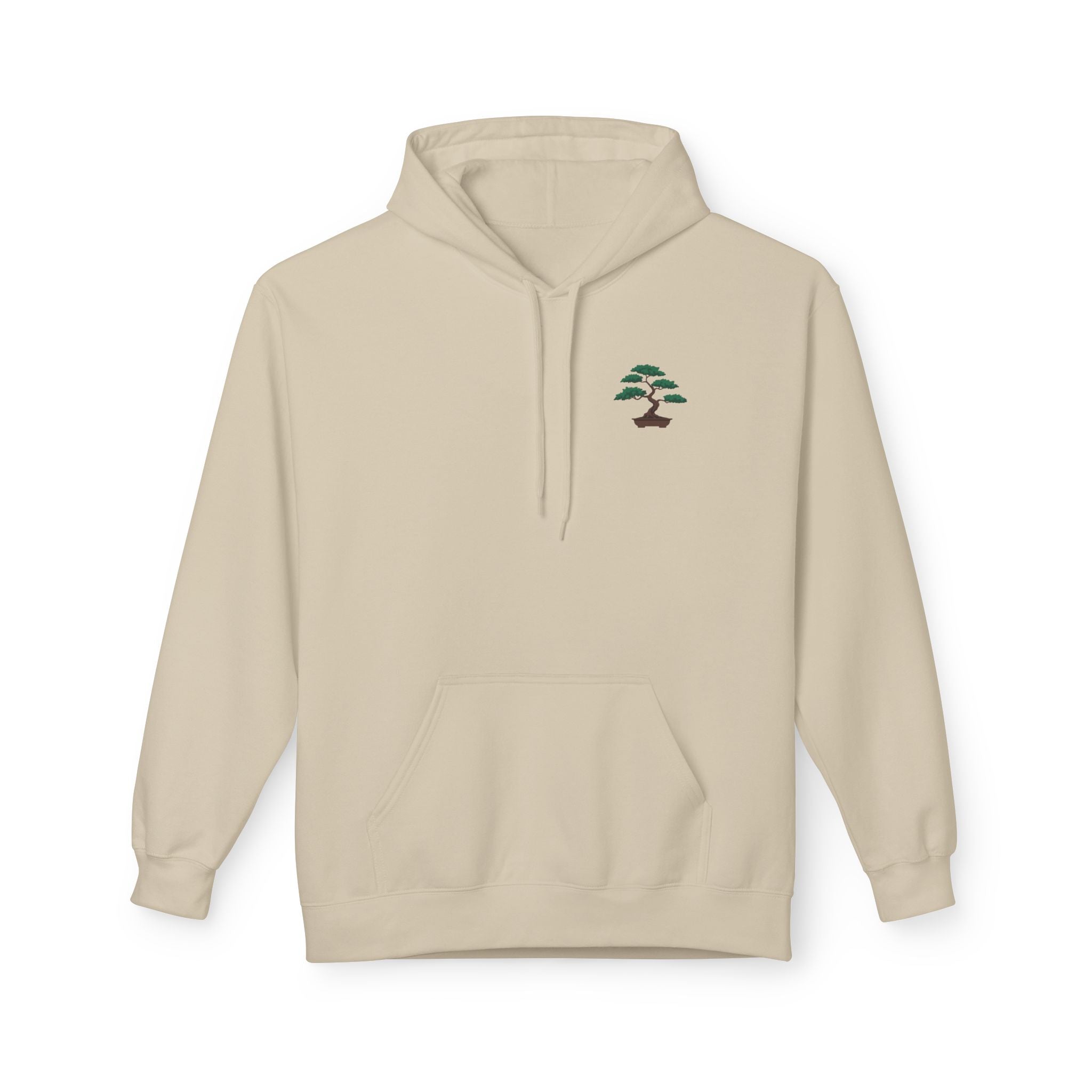 Zen Garden Fleece Hoodie | Unisex Comfort