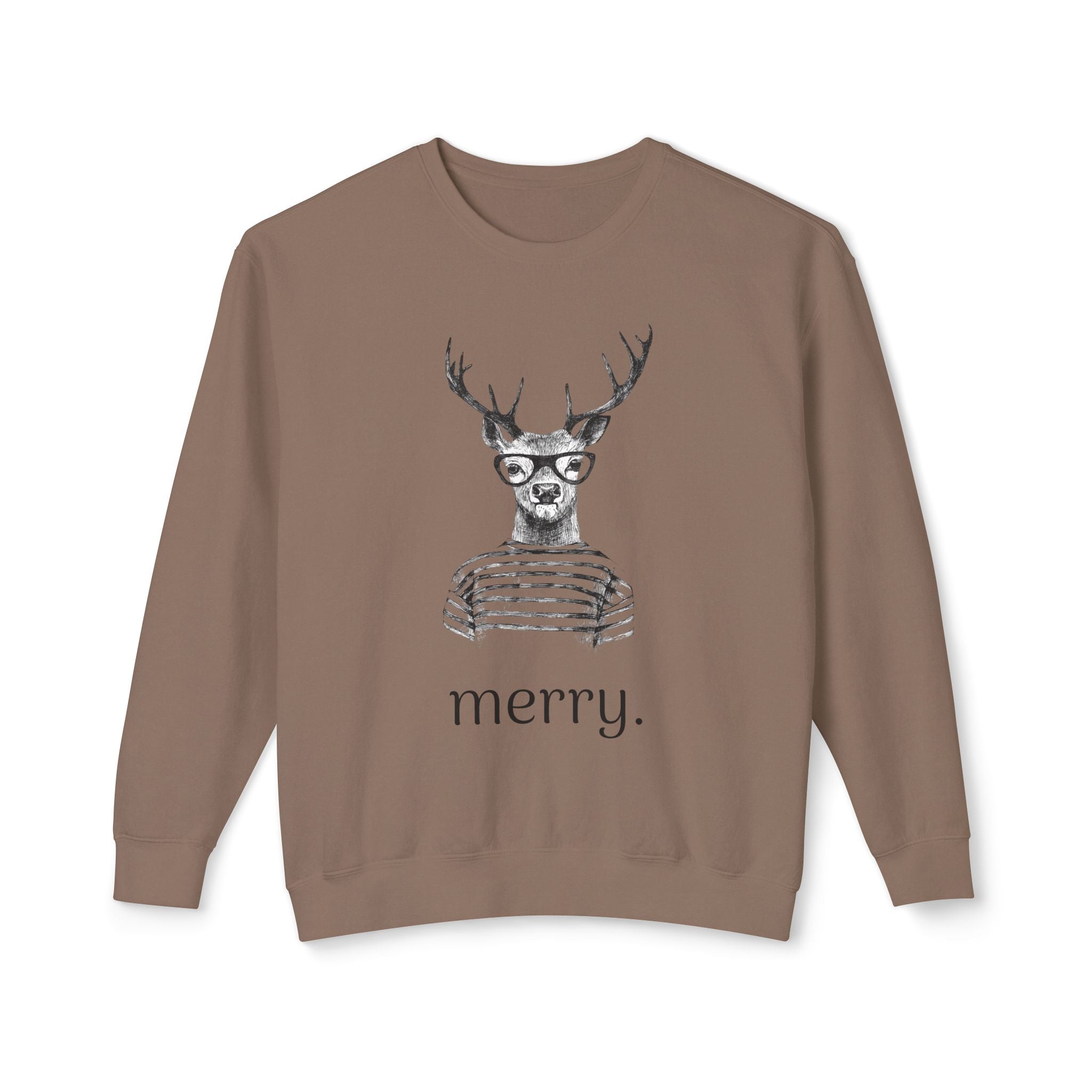 Merry Reindeer Graphic Sweatshirt