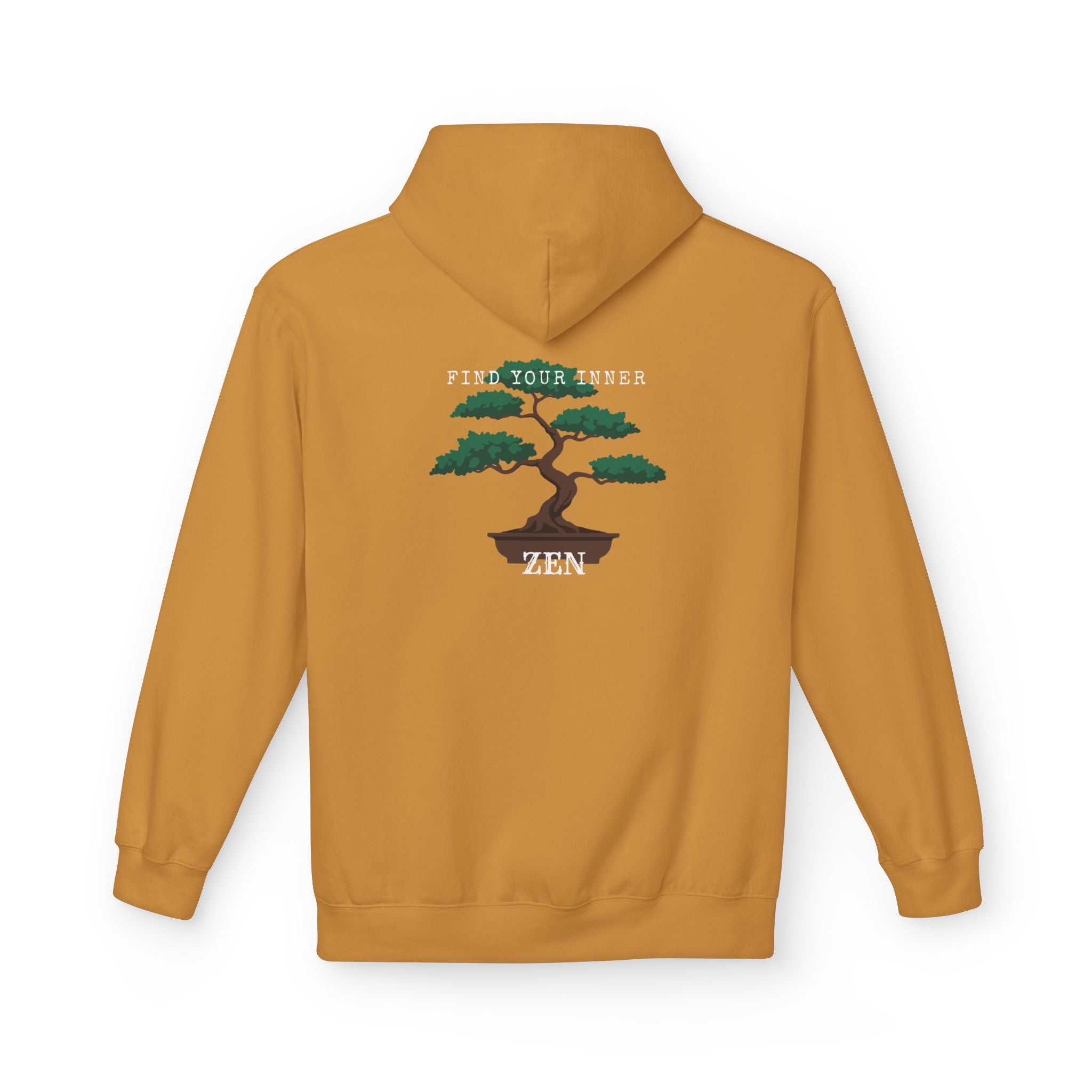 Zen Garden Fleece Hoodie | Unisex Comfort