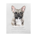 Vintage Dog Collection- French Bulldog Matte Print
